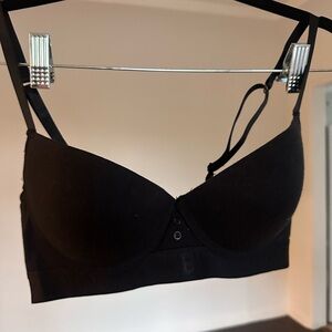 Joe Boxer Black Wireless Bra 34 C Never Worn